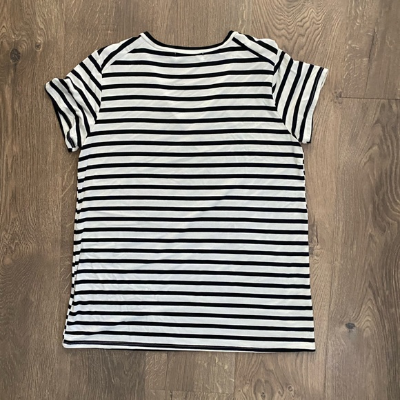 CJLA Striped V-Neck Tee - Picture 2 of 4